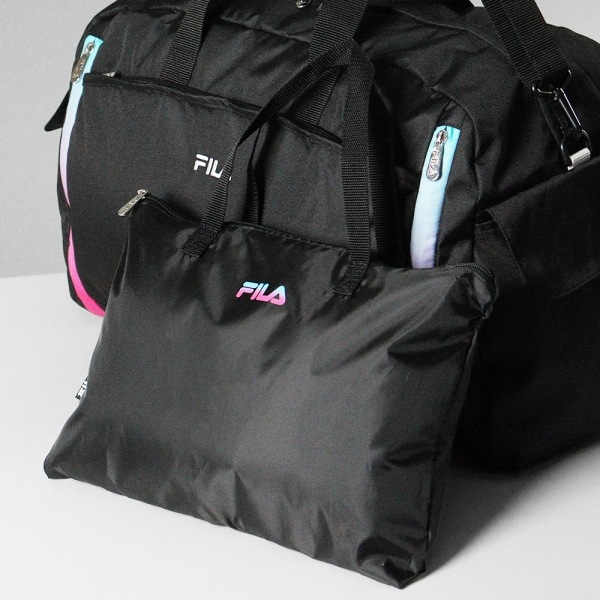 フィラ FILA ボストンバッグ セグレート メンズ レディース 2way ダッフルバッグ パッカブル 折りたたみ 容量拡張 ショルダーバッグ 52L～60L ロゴ 各色 7837 | ブランド [正規取扱店]