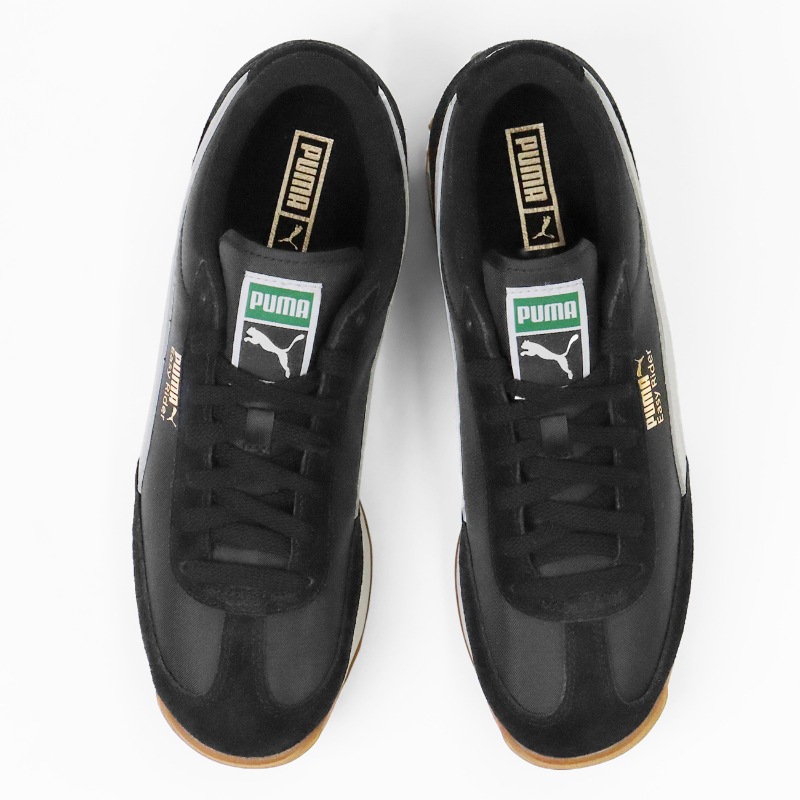 プーマ PUMA スニーカー メンズ レディース イージーライダー ヴィンテージ EASY RIDER VINTAGE レザー 牛革 靴 軽量 スポーティー 2026年秋冬 新作 プーマブラック 399028 10 PUMA BLACK-PUMA WHITE | ブランド [正規取扱店]