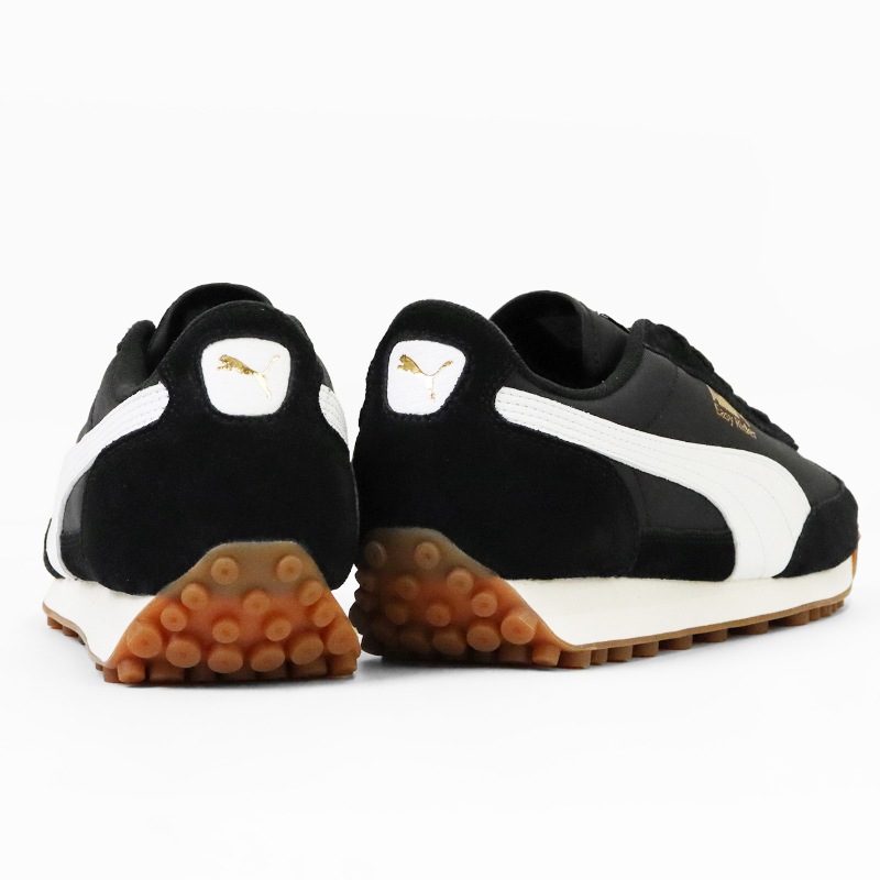 プーマ PUMA スニーカー メンズ レディース イージーライダー ヴィンテージ EASY RIDER VINTAGE レザー 牛革 靴 軽量 スポーティー 2026年秋冬 新作 プーマブラック 399028 10 PUMA BLACK-PUMA WHITE | ブランド [正規取扱店]