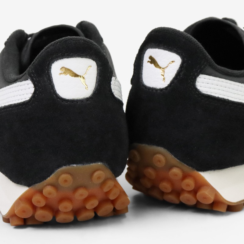 プーマ PUMA スニーカー メンズ レディース イージーライダー ヴィンテージ EASY RIDER VINTAGE レザー 牛革 靴 軽量 スポーティー 2026年秋冬 新作 プーマブラック 399028 10 PUMA BLACK-PUMA WHITE | ブランド [正規取扱店]