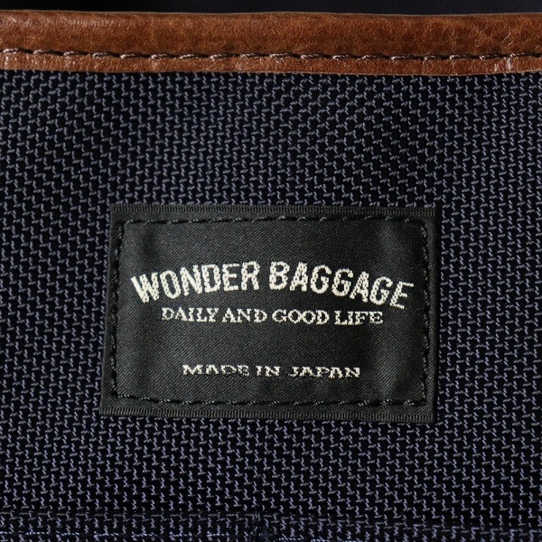 ワンダーバゲージ WONDER BAGGAGE トートバッグ DAILY 2WAY TOTE ショルダーバッグ 14.5L メンズ レディース 日本製 各色 WB-G-004 | ブランド [正規取扱店]