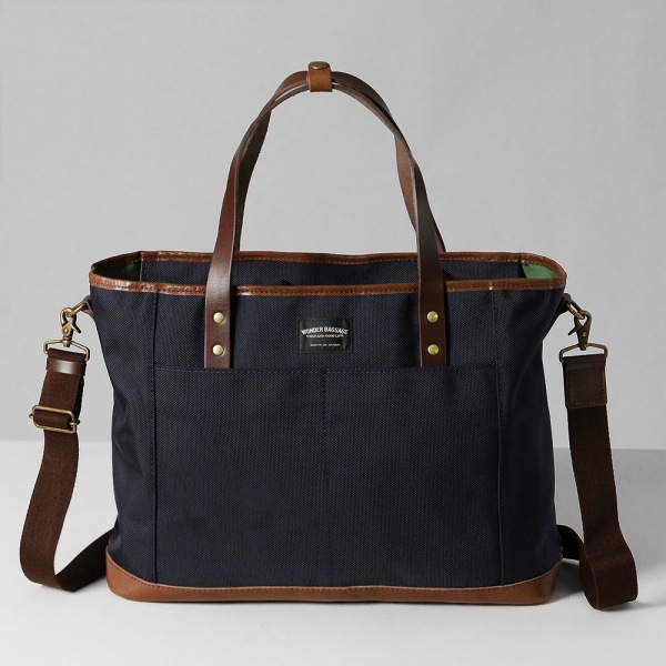 ワンダーバゲージ WONDER BAGGAGE トートバッグ DAILY 2WAY TOTE ショルダーバッグ 14.5L メンズ レディース 日本製 各色 WB-G-004 | ブランド [正規取扱店]