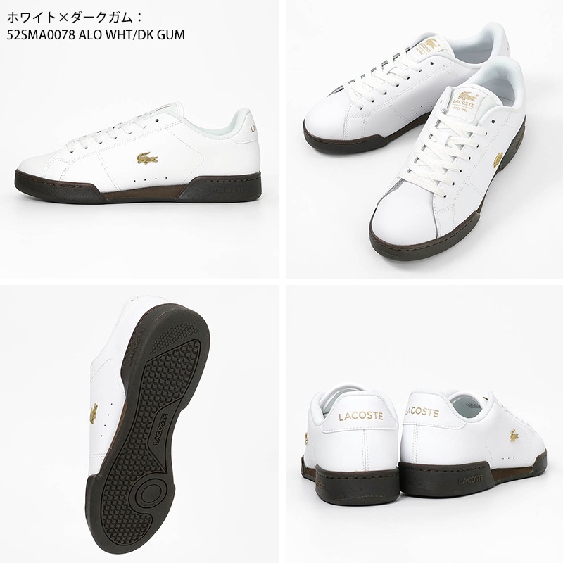 ラコステ LACOSTE スニーカー メンズ カーナビーカップ レザースニーカー CARNABY CUP 226 8 SMA 靴 シューズ レザー 2026年秋冬 新作 52SMA0078 | ブランド [正規取扱店]