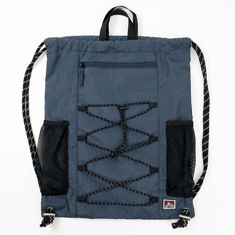 ベンデイビス BEN DAVIS ナップサック CODE NAPSACK コード ドローサック ジムサック リュック 巾着バッグ メンズ レディース スクバ 通学 サブバッグ 軽量 ロゴ 2026年秋冬 新作 BDW-8470A | ブランド [正規取扱店]