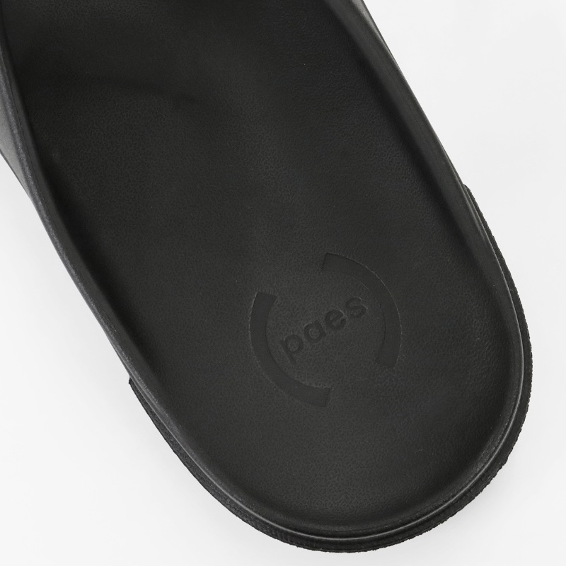 ペイズ PAES サンダル リカバリーサンダル FlipFlop フリップ フロップ トング型 厚底 軽量 コンフォート サンダル 足袋シューズ タビ 韓国 メンズ レディース 靴 ブラック PAES-01 BLACK | ブランド [正規取扱店]