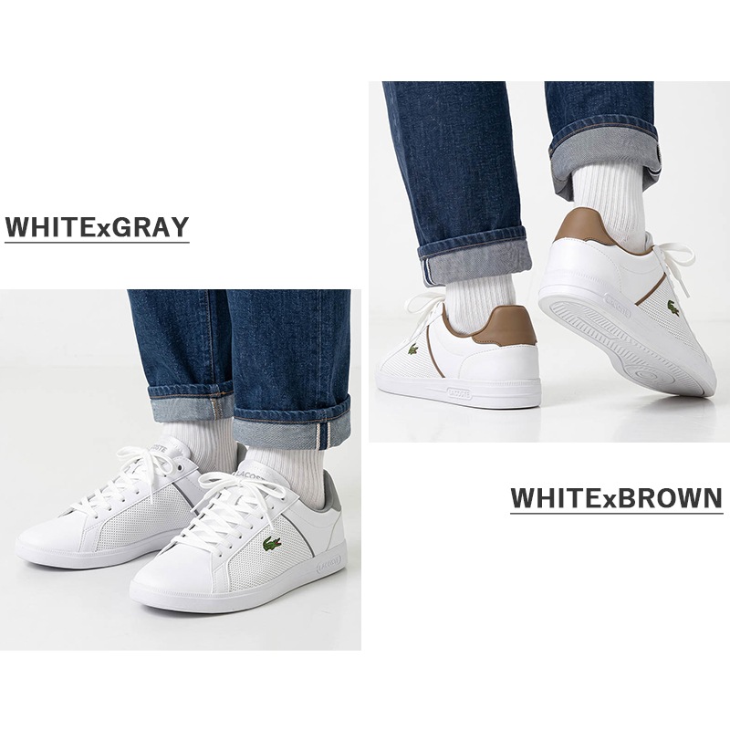 ラコステ LACOSTE スニーカー メンズ ライトベース LITE BASE 226 1 SMA レザー 靴 シューズ 軽量 2026年秋冬 新作 52SMA0133 | ブランド [正規取扱店]