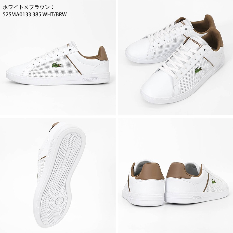 ラコステ LACOSTE スニーカー メンズ ライトベース LITE BASE 226 1 SMA レザー 靴 シューズ 軽量 2026年秋冬 新作 52SMA0133 | ブランド [正規取扱店]