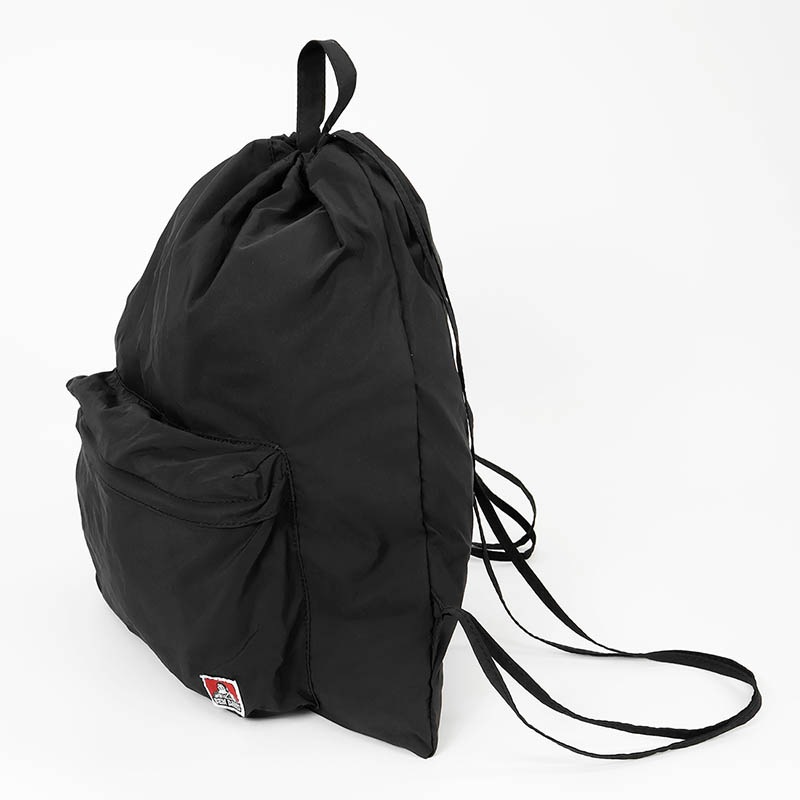 ベンデイビス BEN DAVIS ナップサック POCKET NAPSACK ドローサック ジムサック リュック 巾着バッグ メンズ レディース スクバ 通学 サブバッグ 軽量 ロゴ 2026年秋冬 新作 BDW-8509 | ブランド [正規取扱店]