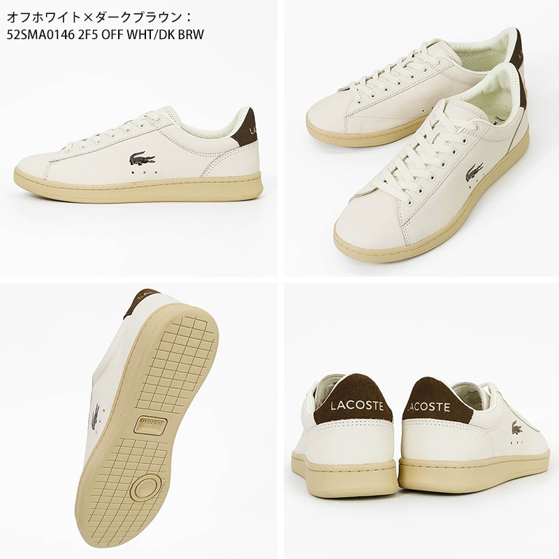 ラコステ LACOSTE スニーカー メンズ カーナビーセット CARNABY SET 226 4 SMA コートスニーカー レザー 靴 シューズ 軽量 2026年秋冬 新作 52SMA0146 | ブランド [正規取扱店]