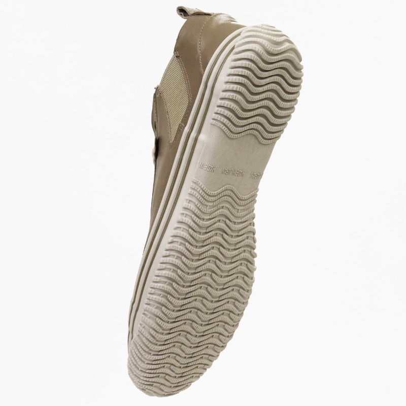 スピングル SPINGLE スニーカー メンズ カンガルーレザー サイドゴア 日本製 靴 シューズ オリーブ グレー SP-442 221 Olive Gray | ブランド [正規取扱店]