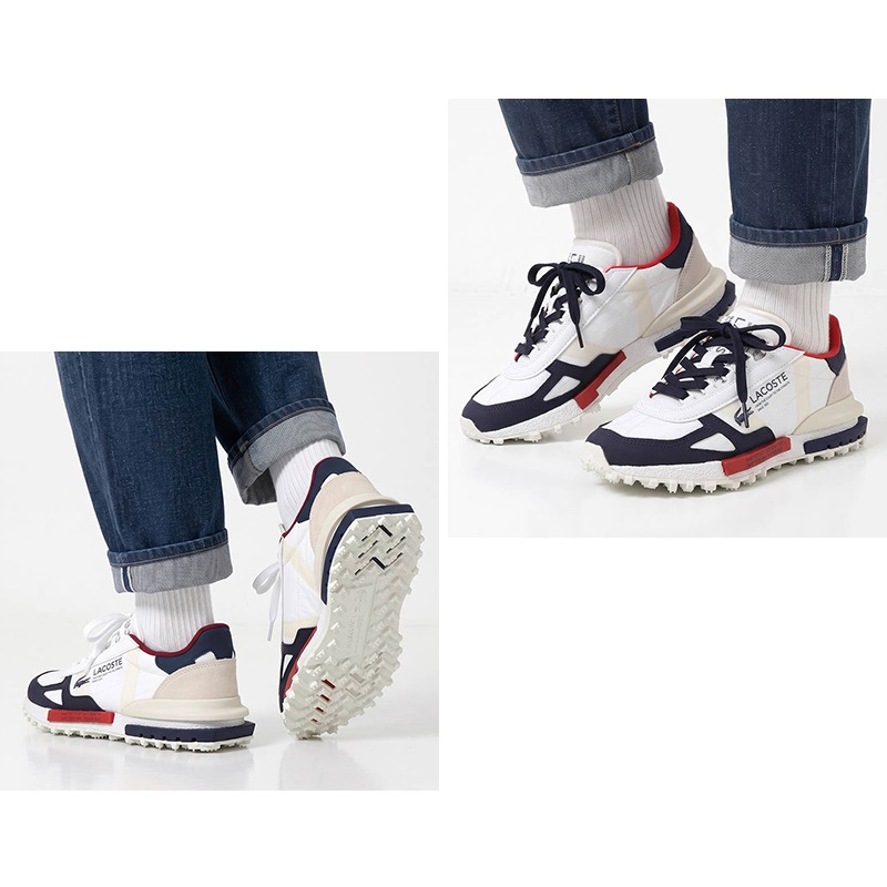 ラコステ LACOSTE スニーカー メンズ エリート アクティブ ELITE ACTIVE 2261APAC SMA ラバースパイク 靴 シューズ 軽量 2026年秋冬 新作 52SMA0189 | ブランド [正規取扱店]