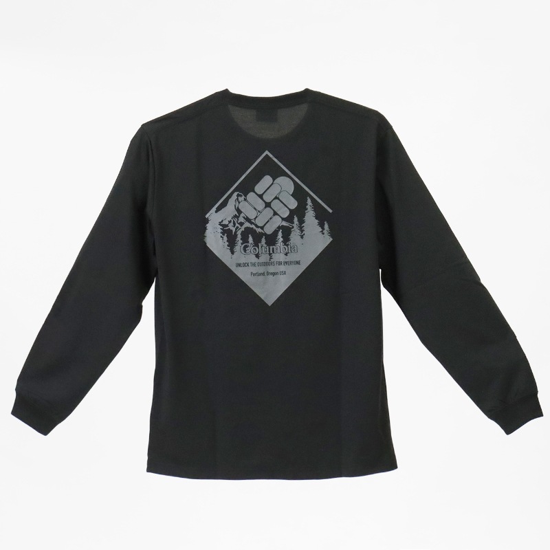 コロンビア Columbia Tシャツ 長袖 アーバン ハイク グラフィック ロングスリーブ メンズ レディース トップス ロンT オムニウィック オムニシェイド 2026年秋冬 新作 無地 ロゴ M/L/XL PG3669 | ブランド [正規取扱店]