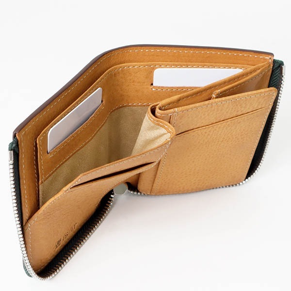 イズイット IS/IT 二つ折り財布 ヒッチ Hitch L字ファスナー コンパクトウォレット メンズ レディース レザー 各色 974613 | ブランド [正規取扱店]