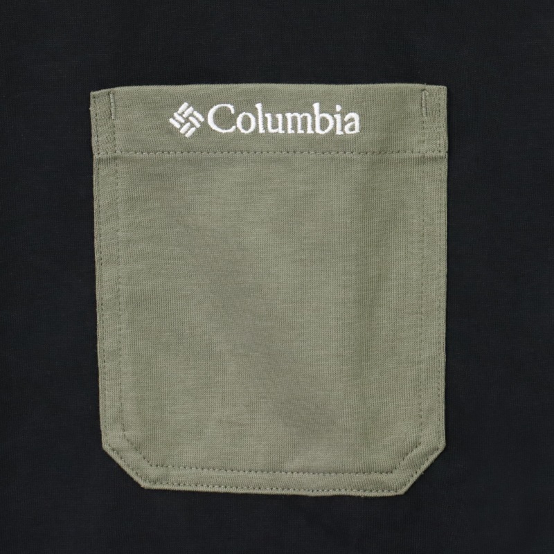 コロンビア Columbia Tシャツ 長袖 ヤング ストリート ロングスリーブ クルー メンズ レディース トップス 胸ポケット ロンT オムニウィック オムニシェイド 2026年秋冬 新作 無地 ロゴ M/L/XL PM0898 | ブランド [正規取扱店]