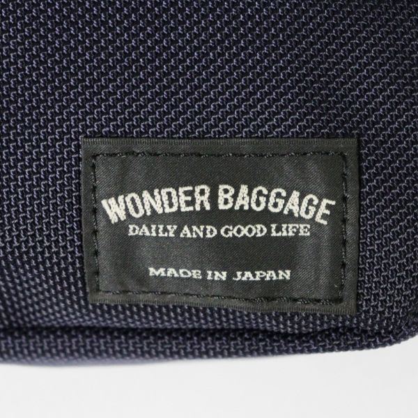 ワンダーバゲージ WONDER BAGGAGE ボディバッグ ウエストバッグ 3L ショルダーバッグ メンズ レディース 日本製 各色 WB-G-024 | ブランド [正規取扱店]