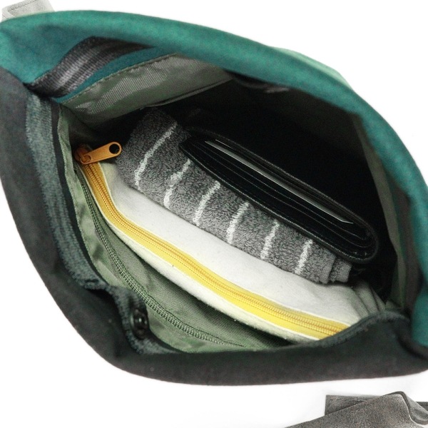 フィレール Filer ショルダーバッグ RAW KUCHIORE SHOULDER ロー 口折れ ショルダー リバーシブル ミニバッグ メンズ レディース 日本製 各色 OK-041 | ブランド [正規取扱店]