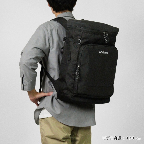 コロンビア Columbia バックパック Pistol Ridge スクエアリュック メンズ レディース ボックス型 スクールバッグ 通学 ロゴ 各色 PU8301 | ブランド [正規取扱店]