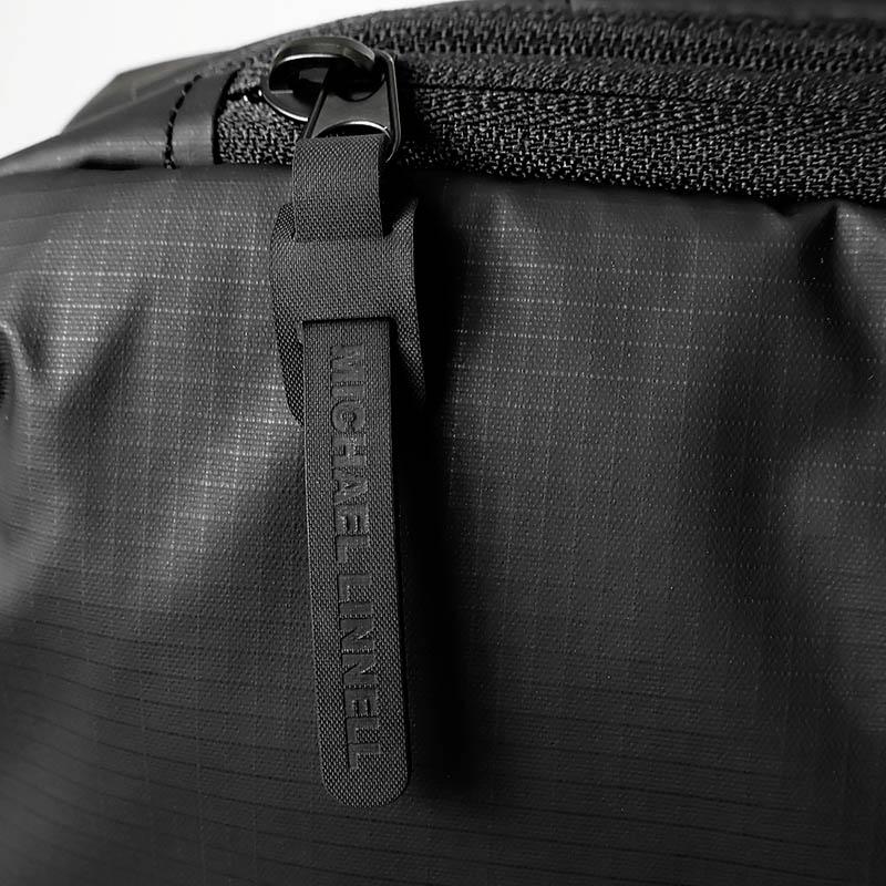 マイケルリンネル Michael Linnell バックパック A.R.M.S アーミーコーティング Slim 3WAY Bag リュック ショルダー ブリーフ キャリーオン対応 8L 撥水 軽量 2026SS 新作 ブラック MLAC-43 | ブランド [正規取扱店]
