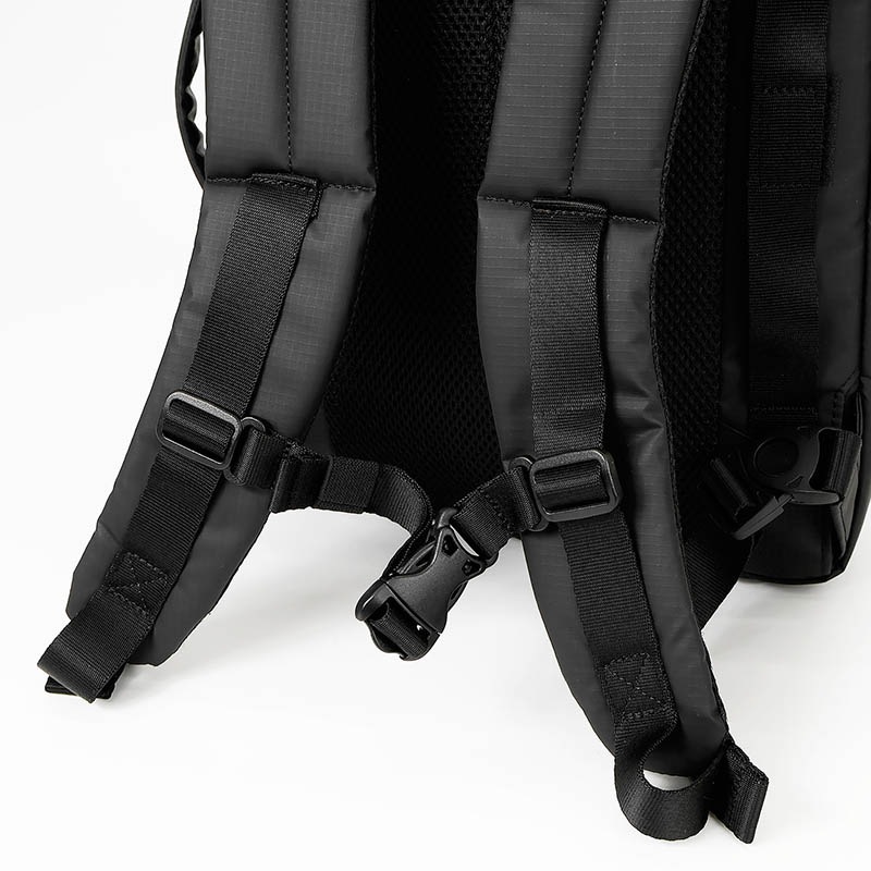 マイケルリンネル Michael Linnell バックパック A.R.M.S アーミーコーティング Slim 3WAY Bag リュック ショルダー ブリーフ キャリーオン対応 8L 撥水 軽量 2026SS 新作 ブラック MLAC-43 | ブランド [正規取扱店]