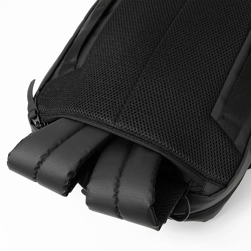 マイケルリンネル Michael Linnell バックパック A.R.M.S アーミーコーティング Slim 3WAY Bag リュック ショルダー ブリーフ キャリーオン対応 8L 撥水 軽量 2026SS 新作 ブラック MLAC-43 | ブランド [正規取扱店]