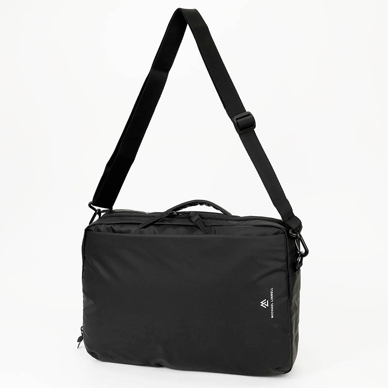 マイケルリンネル Michael Linnell バックパック A.R.M.S アーミーコーティング Slim 3WAY Bag リュック ショルダー ブリーフ キャリーオン対応 8L 撥水 軽量 2026SS 新作 ブラック MLAC-43 | ブランド [正規取扱店]