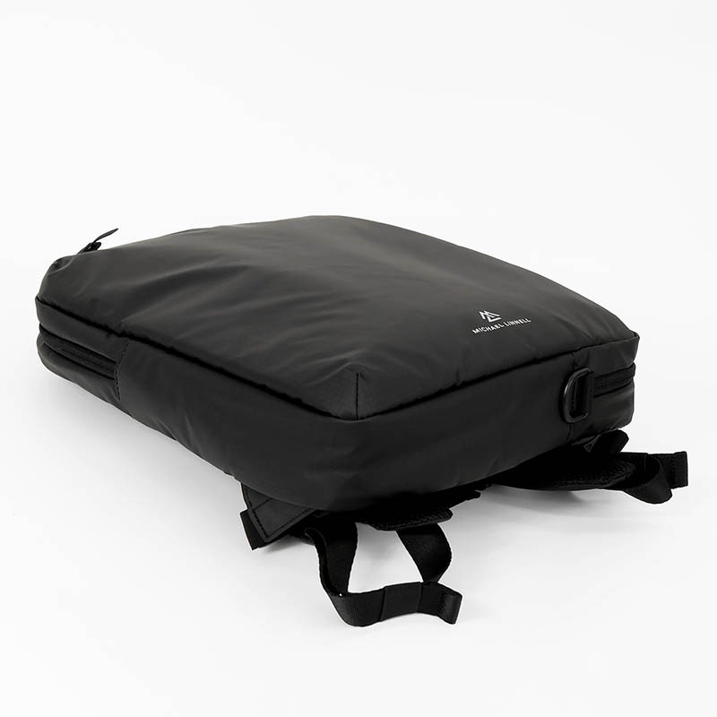 マイケルリンネル Michael Linnell バックパック A.R.M.S アーミーコーティング Slim 3WAY Bag リュック ショルダー ブリーフ キャリーオン対応 8L 撥水 軽量 2026SS 新作 ブラック MLAC-43 | ブランド [正規取扱店]