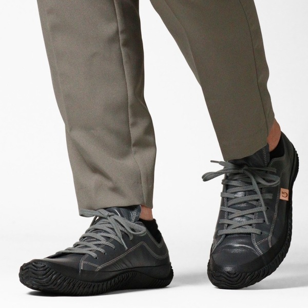スピングル SPINGLE スニーカー メンズ カンガルーレザー 日本製 靴 シューズ チャコールグレー SP-110 108 Charcoal Gray | ブランド [正規取扱店]