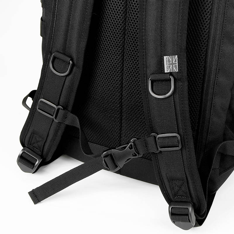 マイケルリンネル Michael Linnell バックパック A.R.M.S アーミーコーティング Backpack デイパック リュック 33L ロールトップ 撥水 軽量 2026SS 新作 ブラック MLSL-34 | ブランド [正規取扱店]