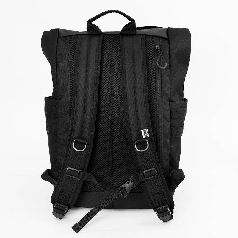 マイケルリンネル Michael Linnell バックパック A.R.M.S アーミーコーティング Backpack デイパック リュック 33L ロールトップ 撥水 軽量 2026SS 新作 ブラック MLSL-34 | ブランド [正規取扱店]