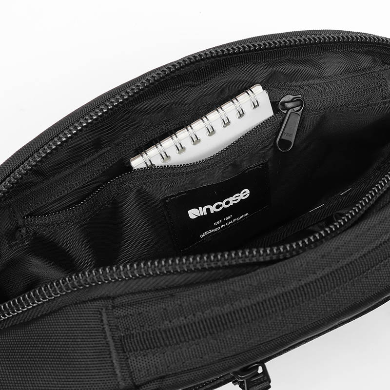 インケース Incase ボディバッグ Grid Waist Bag グリッド 3Way ウエストバッグ メンズ レディース 斜め掛け ミニバッグ 3.5L 軽量 撥水 ロゴ ブラック INCO500105-BLK / 137265053009 | ブランド [正規取扱店]
