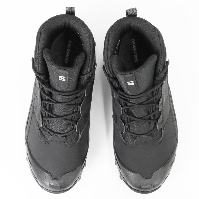 サロモン SALOMON ブーツ メンズ CROSSTRAK WATERPROOF クロストレック ウォータープルーフ ウインターブーツ スノーブーツ 冬 靴 防水 保温 ブラック L47570200 | ブランド [正規取扱店]