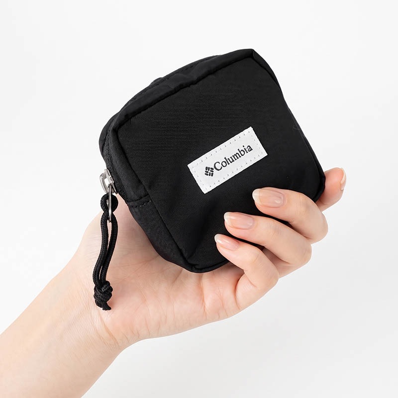 コロンビア Columbia イヤホンケース バイサイド イヤホン ケース ミニポーチ 小物入れ ストラップ付き オムニシールド 撥水 軽量 ロゴ 無地 2026年秋冬 新作 PU2446 | ブランド [正規取扱店]