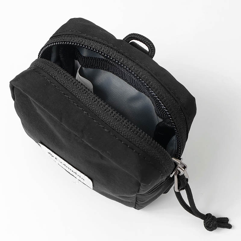 コロンビア Columbia イヤホンケース バイサイド イヤホン ケース ミニポーチ 小物入れ ストラップ付き オムニシールド 撥水 軽量 ロゴ 無地 2026年秋冬 新作 PU2446 | ブランド [正規取扱店]