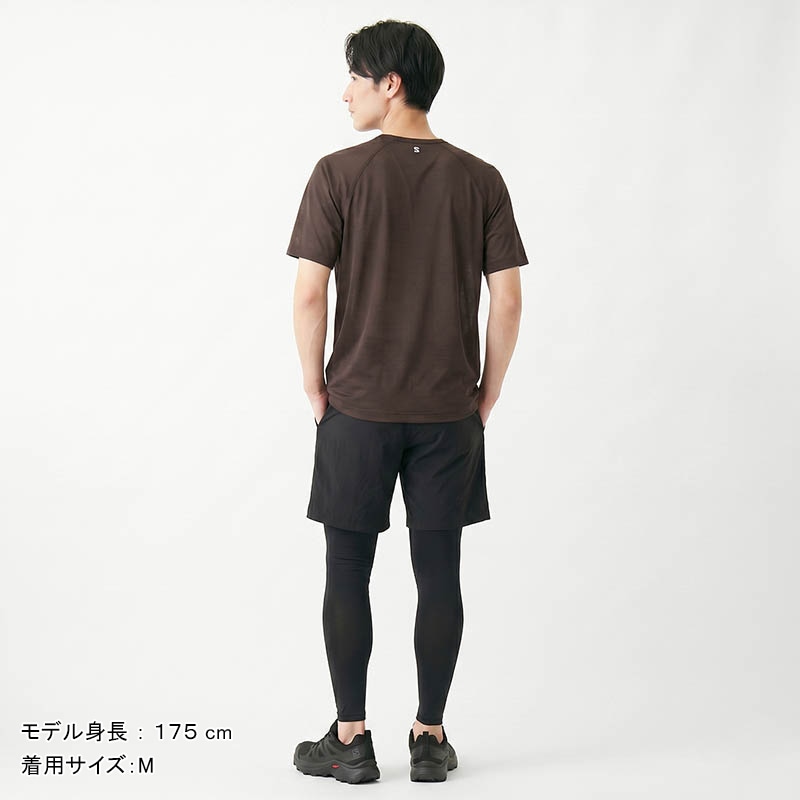 サロモン SALOMON Tシャツ 半袖 SHKout CORE SS TEE M メンズ トップス ランニングウェア 2026年春夏新作 2026SS ロゴ S/M/L コーヒービーン LC2843700 | ブランド [正規取扱店]