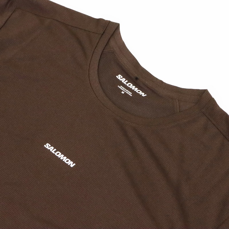 サロモン SALOMON Tシャツ 半袖 SHKout CORE SS TEE M メンズ トップス ランニングウェア 2026年春夏新作 2026SS ロゴ S/M/L コーヒービーン LC2843700 | ブランド [正規取扱店]