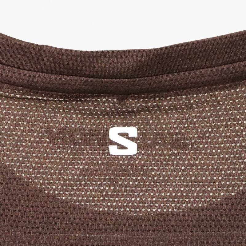 サロモン SALOMON Tシャツ 半袖 SHKout CORE SS TEE M メンズ トップス ランニングウェア 2026年春夏新作 2026SS ロゴ S/M/L コーヒービーン LC2843700 | ブランド [正規取扱店]