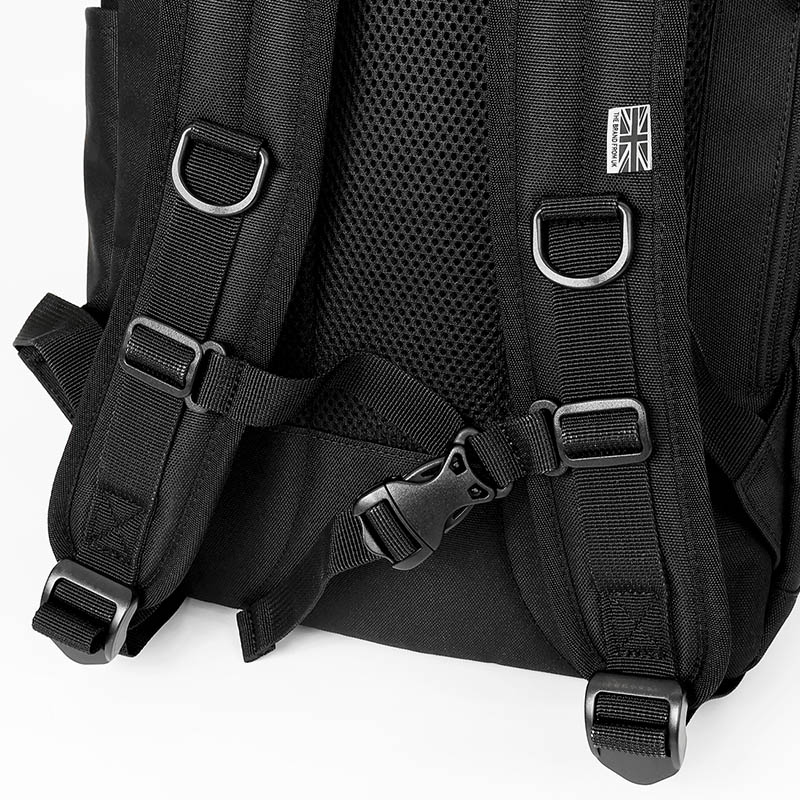 マイケルリンネル Michael Linnell バックパック A.R.M.S アーミーコーティング Backpack デイパック リュック 23L 撥水 軽量 2026SS 新作 ブラック MLSL-35 | ブランド [正規取扱店]