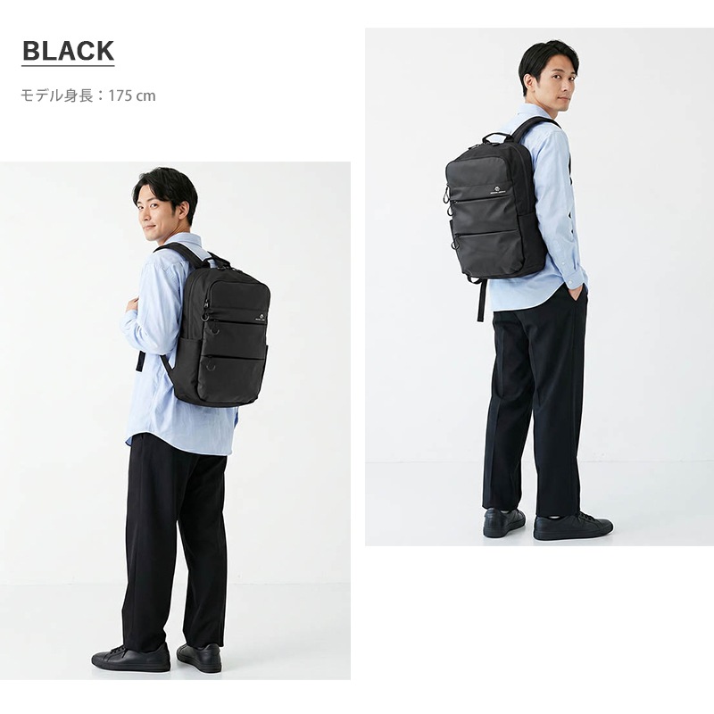 マイケルリンネル Michael Linnell バックパック A.R.M.S アーミーコーティング Backpack デイパック リュック 23L 撥水 軽量 2026SS 新作 ブラック MLSL-35 | ブランド [正規取扱店]