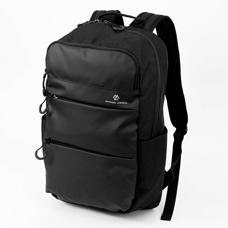 マイケルリンネル Michael Linnell バックパック A.R.M.S アーミーコーティング Backpack デイパック リュック 23L 撥水 軽量 2026SS 新作 ブラック MLSL-35 | ブランド [正規取扱店]