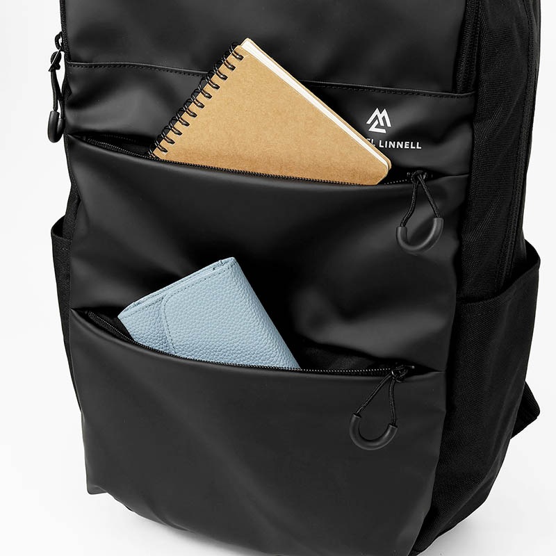 マイケルリンネル Michael Linnell バックパック A.R.M.S アーミーコーティング Backpack デイパック リュック 23L 撥水 軽量 2026SS 新作 ブラック MLSL-35 | ブランド [正規取扱店]