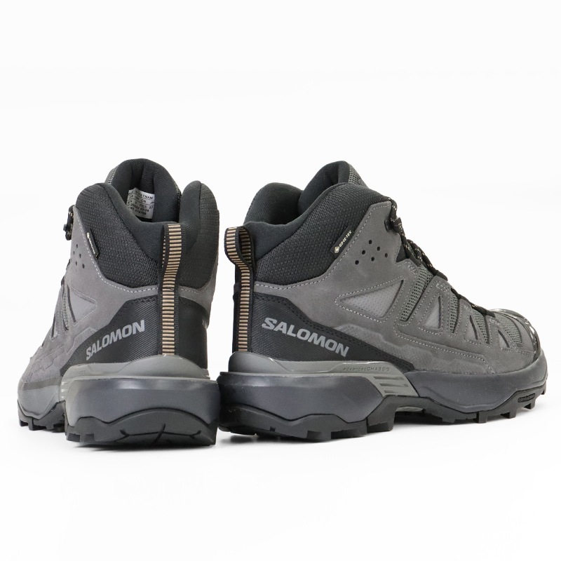 サロモン SALOMON ブーツ ハイキングブーツ メンズ X ULTRA 360 LTR MID GTX ウルトラ レザー ミッド ゴアテックス アウトドア トレッキングシューズ ミッドカット 靴 GORE-TEX 防水 グレー L47570800 | ブランド [正規取扱店]