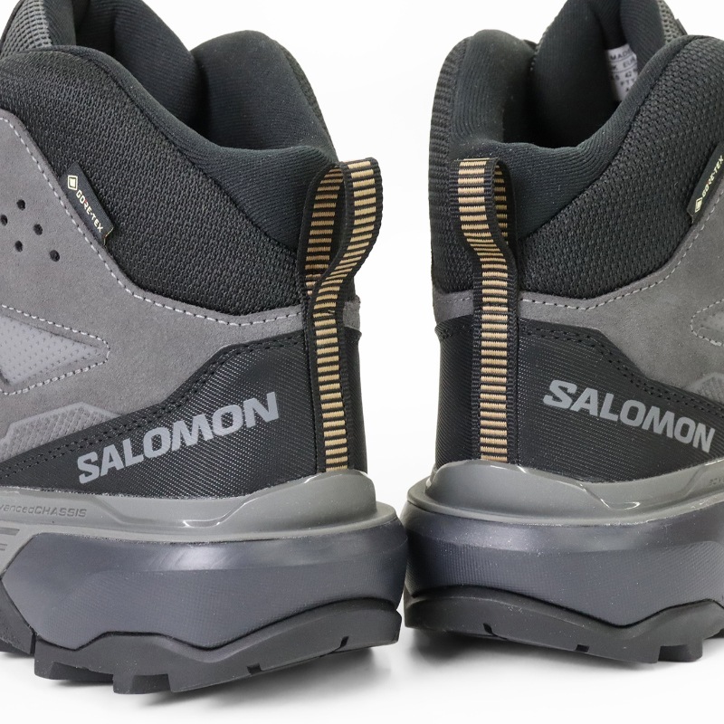 サロモン SALOMON ブーツ ハイキングブーツ メンズ X ULTRA 360 LTR MID GTX ウルトラ レザー ミッド ゴアテックス アウトドア トレッキングシューズ ミッドカット 靴 GORE-TEX 防水 グレー L47570800 | ブランド [正規取扱店]