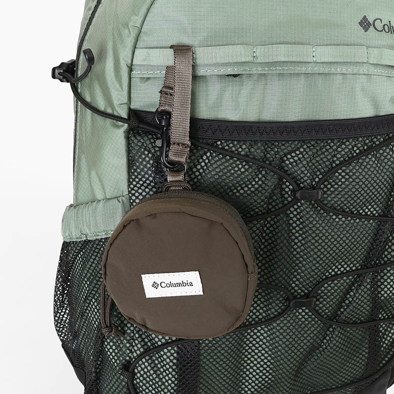 コロンビア Columbia コインケース バイサイド コイン ケース 丸型 小銭入れ ミニポーチ 小物入れ ストラップ付き オムニシールド 撥水 軽量 ロゴ 無地 2026年秋冬 新作 PU2447 | ブランド [正規取扱店]