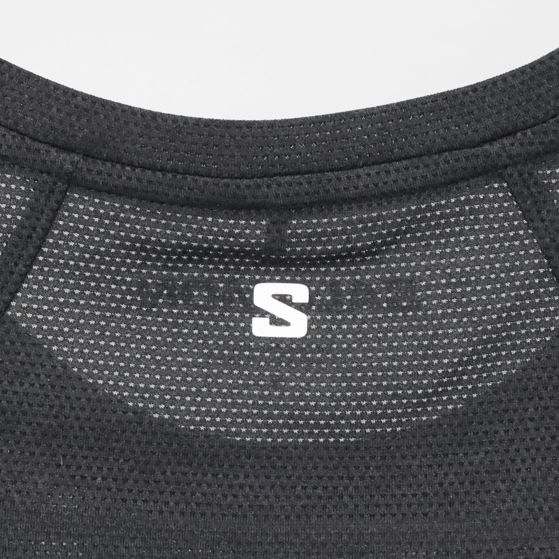 サロモン SALOMON Tシャツ 半袖 SHKout CORE SS TEE W レディース トップス ランニングウェア 2026年春夏新作 2026SS ロゴ XS/S/M ディープブラック LC2425200 | ブランド [正規取扱店]