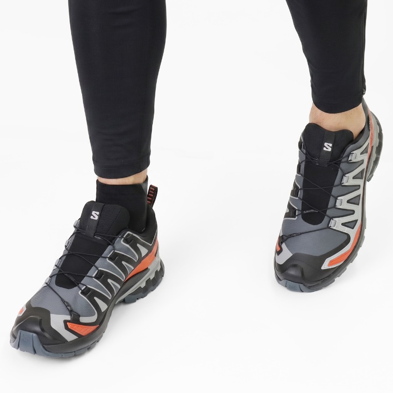サロモン SALOMON スニーカー メンズ XA PRO 3D V9 GTX トレイルランニングシューズ ジョギング トレラン ランニング アウトドア 靴 ゴアテックス GORE-TEX 防水 グレー L47817500 | ブランド [正規取扱店]