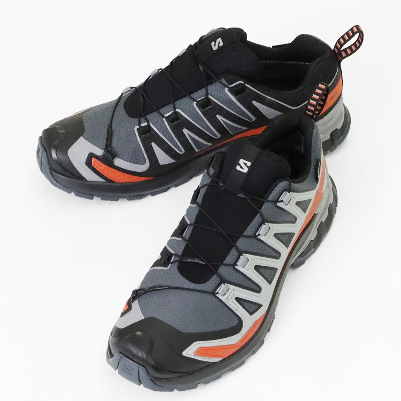 サロモン SALOMON スニーカー メンズ XA PRO 3D V9 GTX トレイルランニングシューズ ジョギング トレラン ランニング アウトドア 靴 ゴアテックス GORE-TEX 防水 グレー L47817500 | ブランド [正規取扱店]
