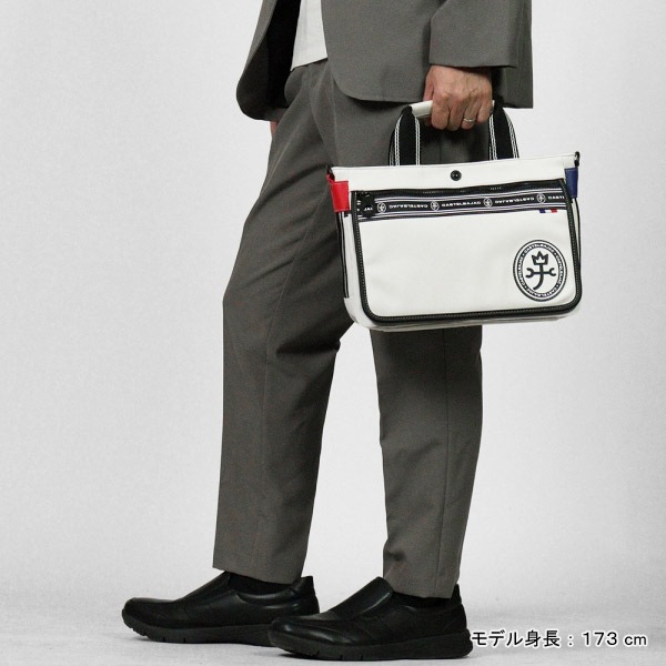 カステルバジャック CASTELBAJAC トートバッグ ルックス メンズ ロゴ ドライビングバッグ ミニトート 2way ショルダーバッグ 各色 49501 | ブランド [正規取扱店]