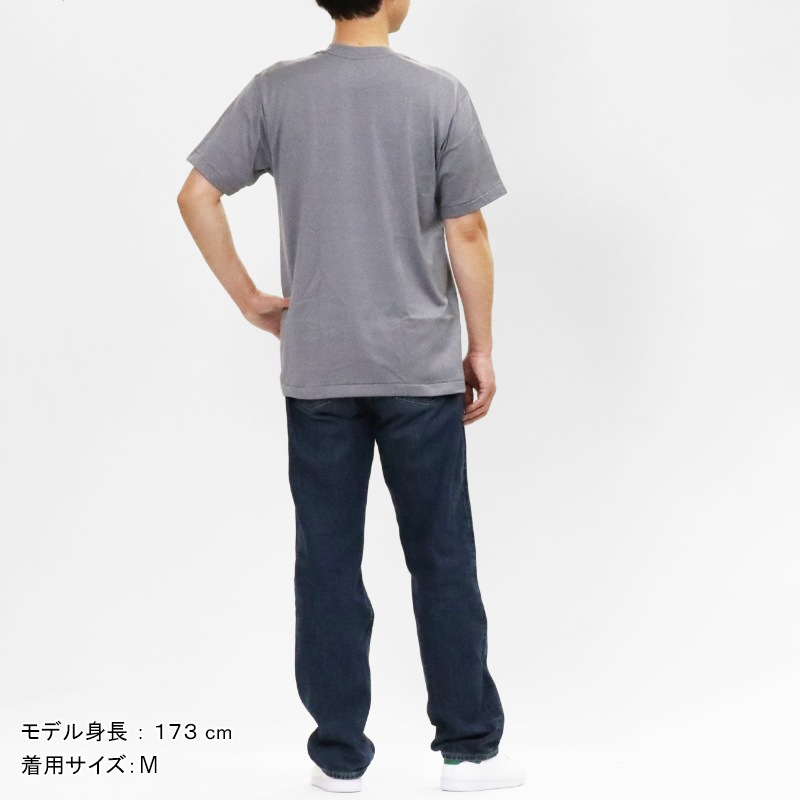 ヘインズ Hanes Tシャツ 半袖 T-SHIRTS MOKU モク クルーネック 丸胴