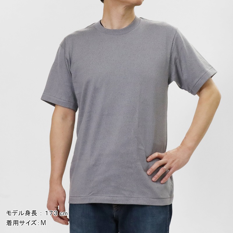 ヘインズ Hanes Tシャツ 半袖 T-SHIRTS MOKU モク クルーネック 丸胴