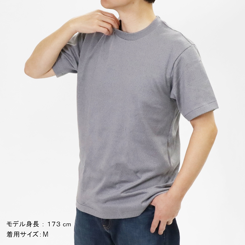 ヘインズ Hanes Tシャツ 半袖 T-SHIRTS MOKU モク クルーネック 丸胴